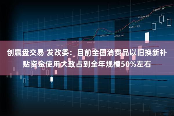 创赢盘交易 发改委：目前全国消费品以旧换新补贴资金使用大致占到全年规模50%左右
